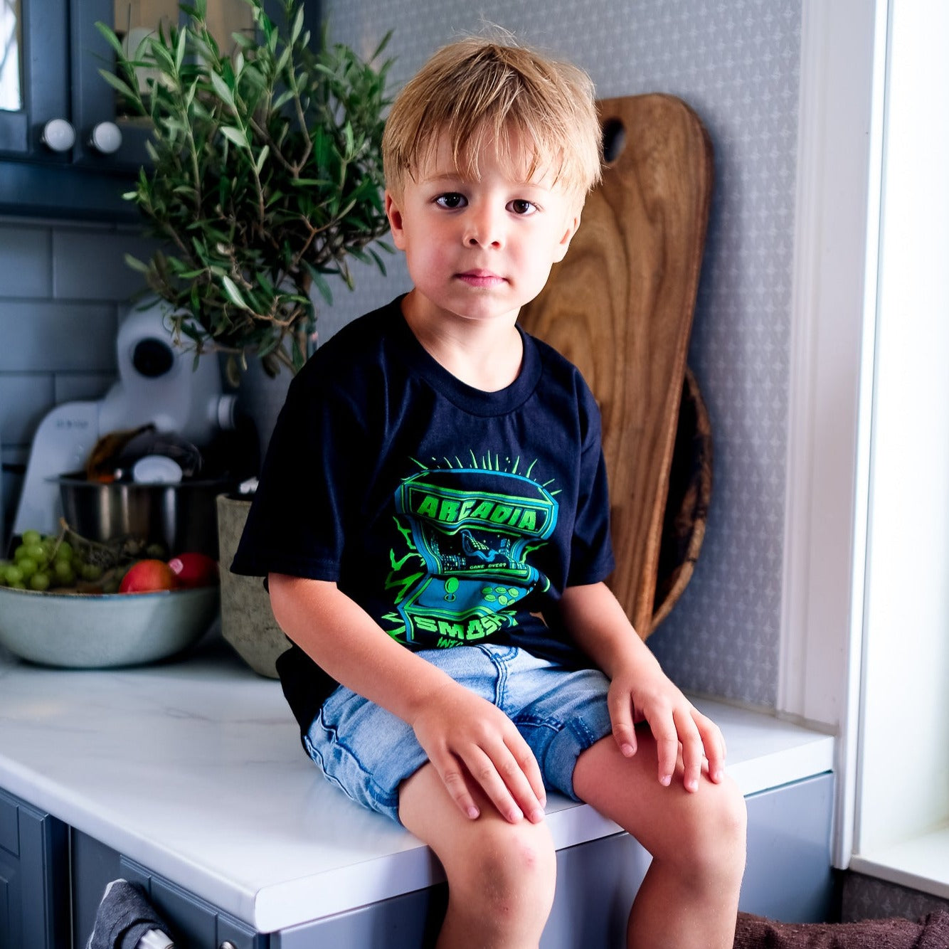 'Arcadia Machine' Kids Tee