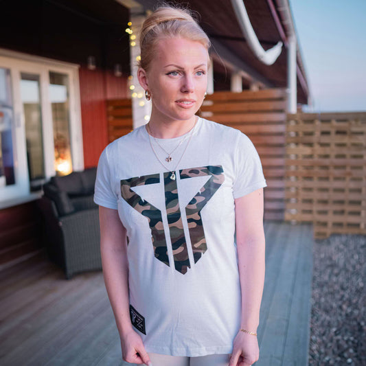 'Camo SIP' Ladies Tee