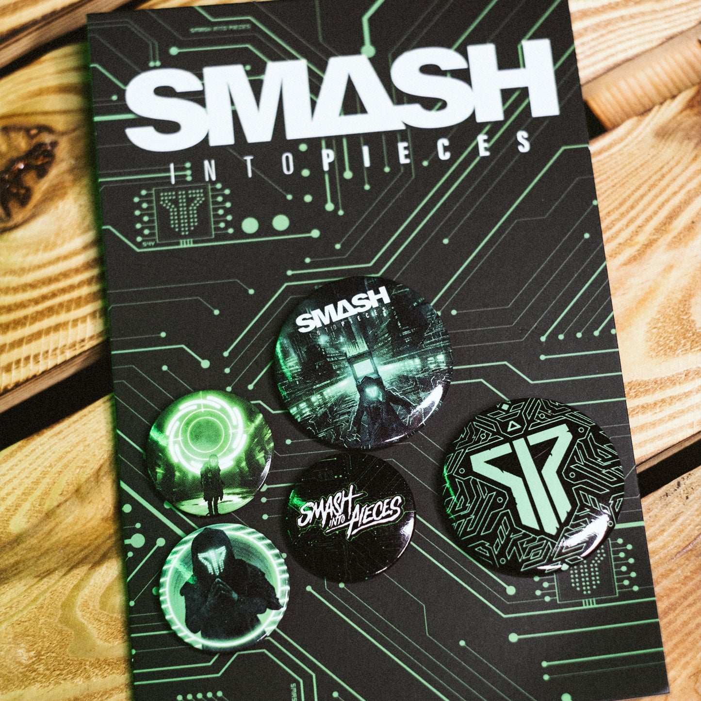 Pins (5-Pack) - Ghost Code