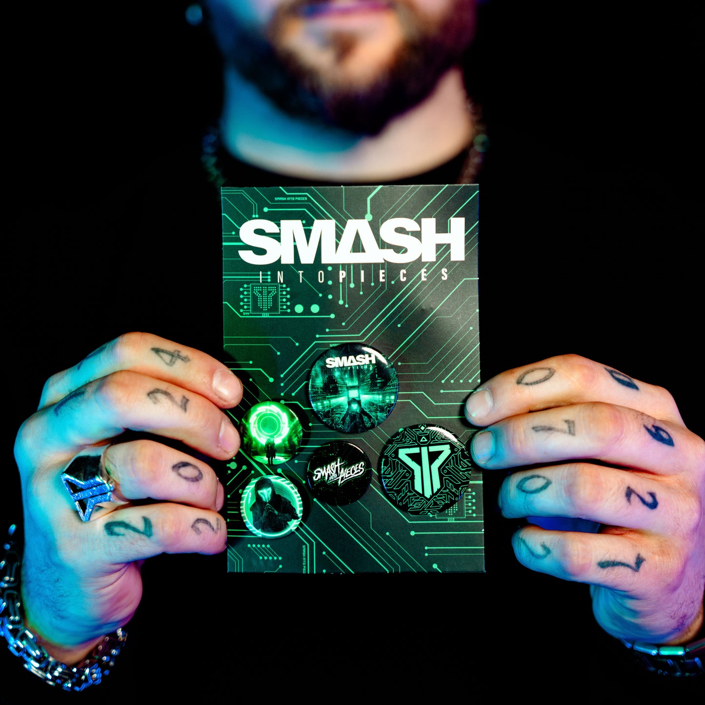 Pins (5-Pack) - Ghost Code