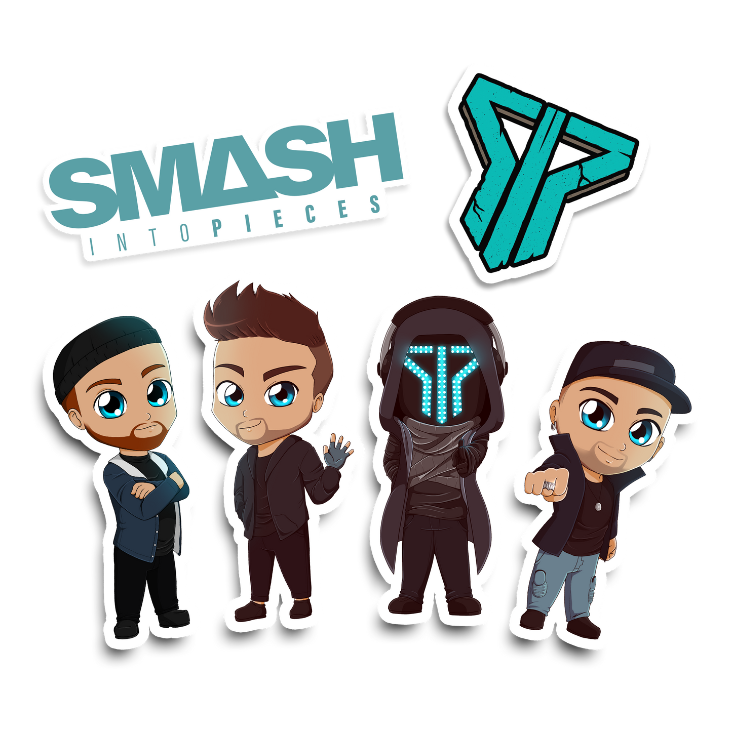 Sticker Pack - 6 Pieces