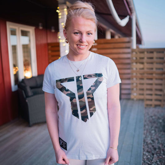 'Camo SIP' Ladies Tee