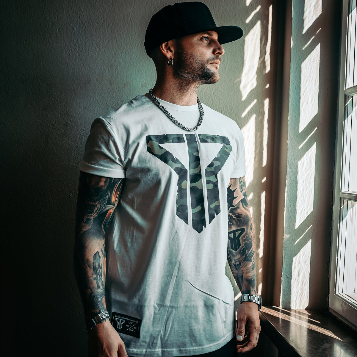 'Camo SIP' Tee