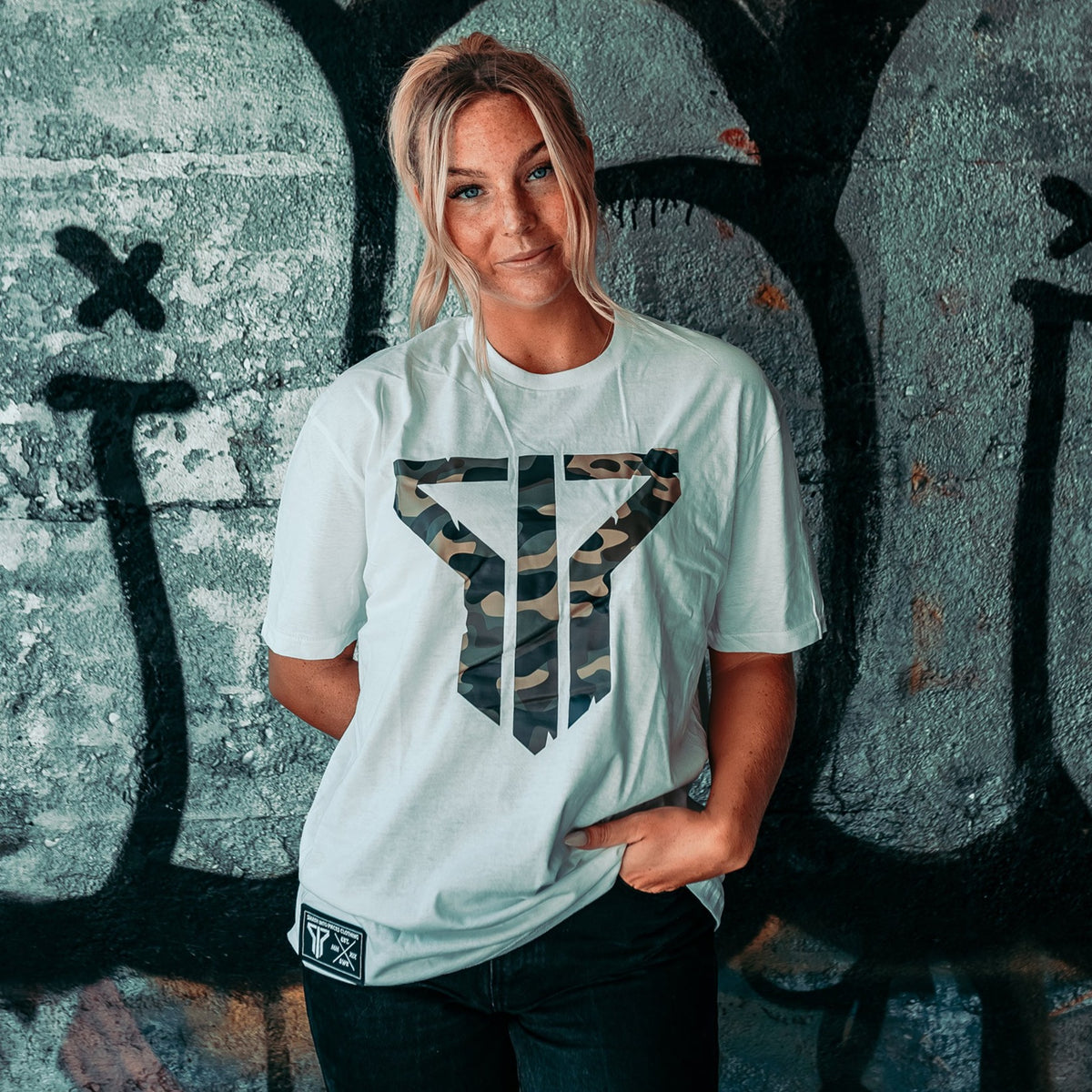 'Camo SIP' Tee