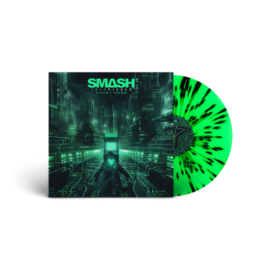 Ghost Code - Green With Black Splatter Vinyl
