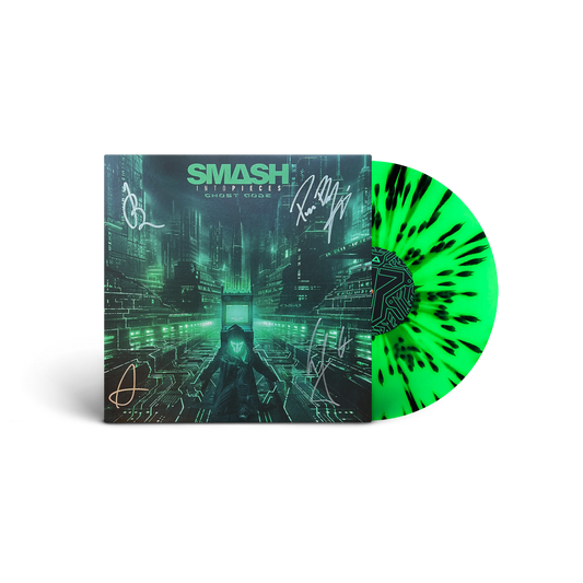 Ghost Code - Green With Black Splatter Vinyl