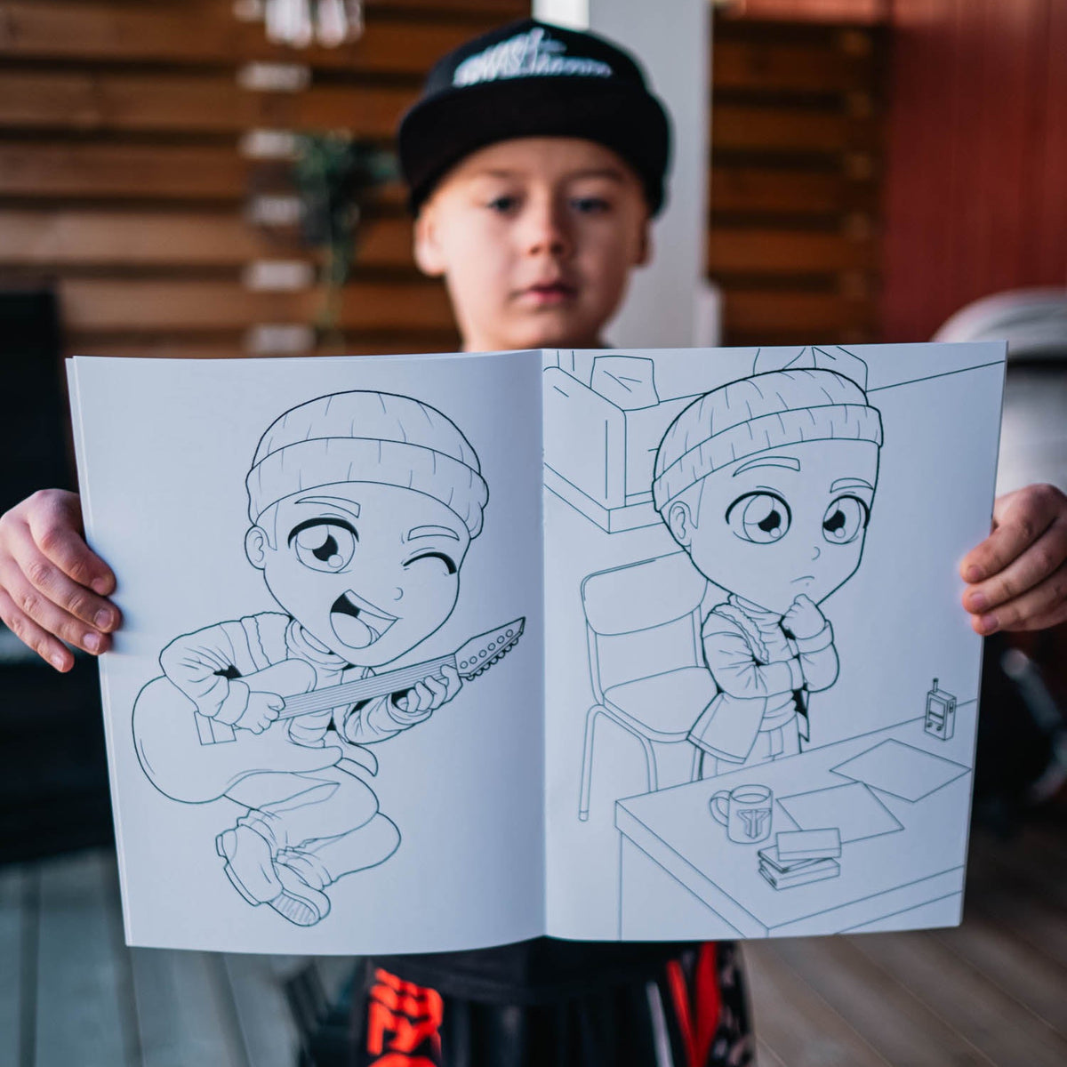 Colouring Book + Pencil Set