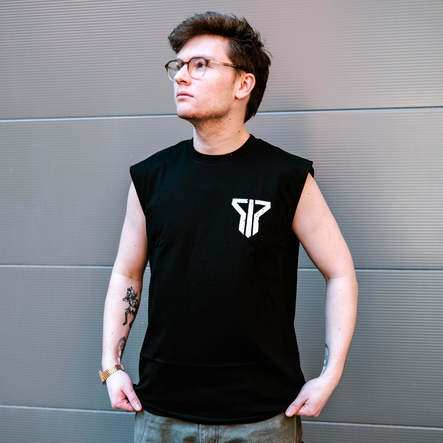 'Built in Sweden' Sleeveless Tee